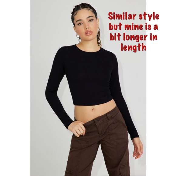 Garage Tops - FREE 🎁 Garage Ribbed Long Sleeve Top